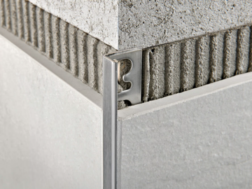 PROTERMINAL STEEL - Brushed steel edge profile for walls by Progress Profiles - view 2